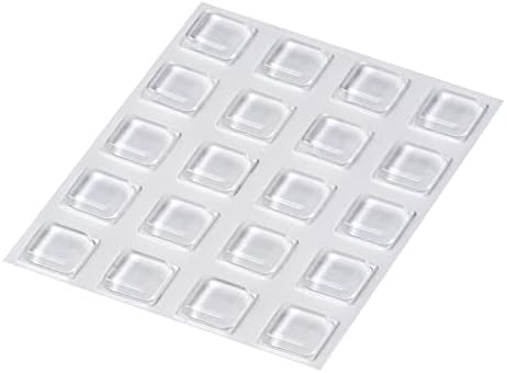 Mofun® 100 PCS Mini Clear Self Adhesive Domed Rubber Feet, Bumper Stops For Coasters, Furniture - View #9
