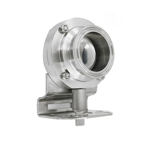Vanne Papillon en Acier Inoxydable 133mm pour Installation Vinicole et Brassage