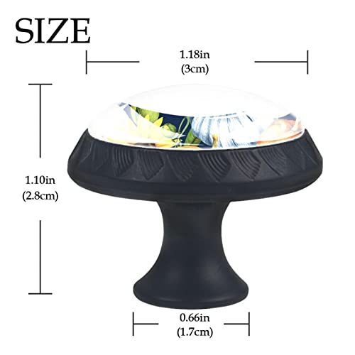 Boutons de meuble en verre de qualité supérieure pour buffet et commode chic