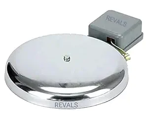 REVALS Gong Bell 6 inch Industrial Gong Bell Use in School, Colleges and Factory High Range Sound