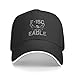 Produktbild ECUXSRHN Basecap für Herren Schwarze Baseballcap F-15C Eagle - 01 - Benutzerdefinierter Hut mit Originalgrafik
