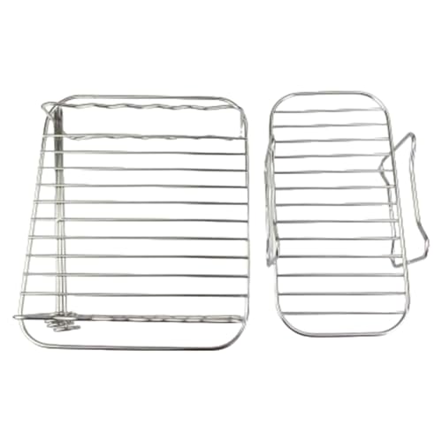 Estante de aire apilable para deshidratador, de acero inoxidable, accesorios de aire, estante de cocina para eficiencia