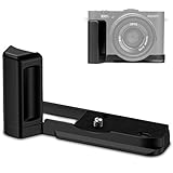 Deluxe Metal RX1R III Handgrip Hand Grip, L-Shape Bracket Handle Holder for Sony RX1RIII RX1R Mark III RX1R3 Compact Camera, with Built-in Arca Quick Release Plate & Battery Compartment Opening