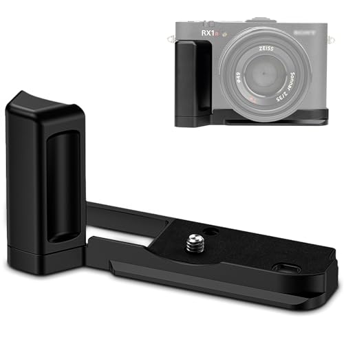Empuñadura de metal para Sony RX1R III con soporte en L y placa Arca