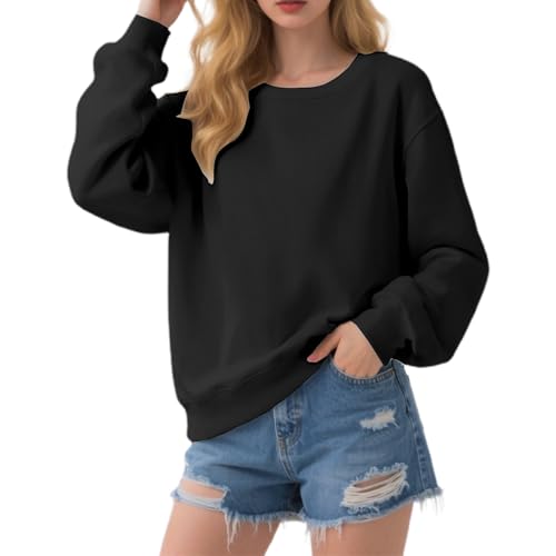 Sweat-shirt en tricot bouclé idéal pour les superpositions d'automne