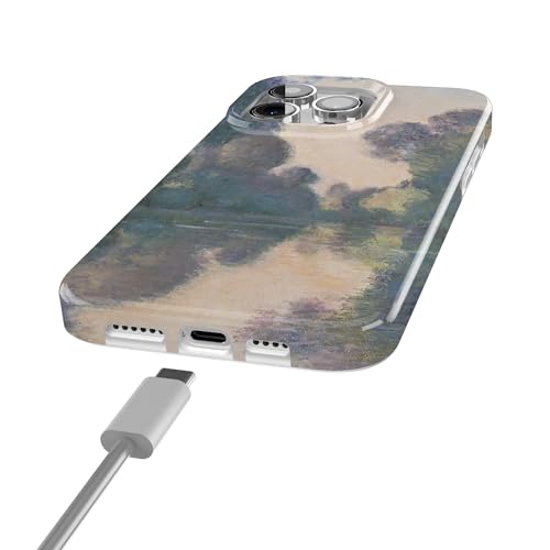 Coque iPhone 15 Pro MagSafe Casely étui classique motif Monet The Met