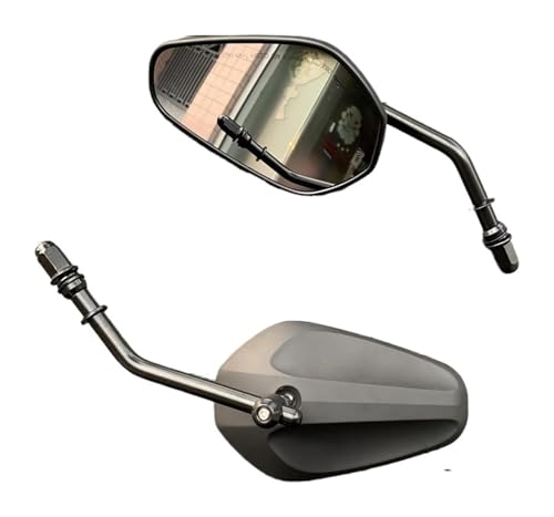 Rétroviseurs arrière pour moto Fatboy et Dyna - Remplacement anti-vibration