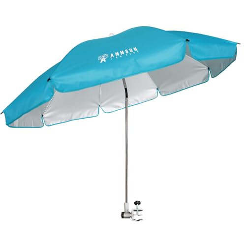 AMMSUN 360° Swivel Chair Umbrella