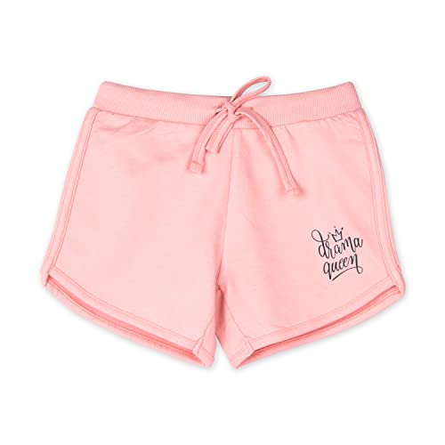 Image of Real Basics Premium Cotton Shorts for Girls - Regular Fit Printed Girl Shorts (Pack of 1)