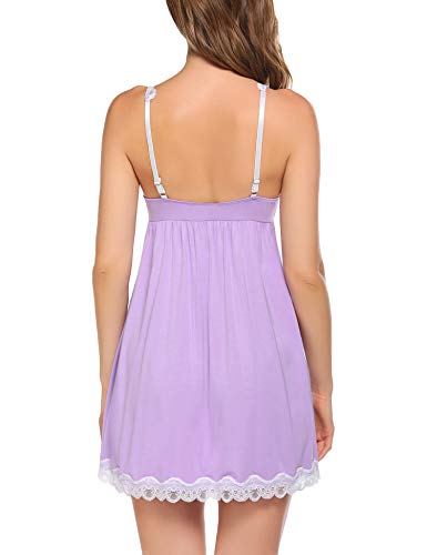 Image of Avidlove Women Sexy Sleepwear Lace Chemise Nightgown Full Slip Babydoll Sleepwear