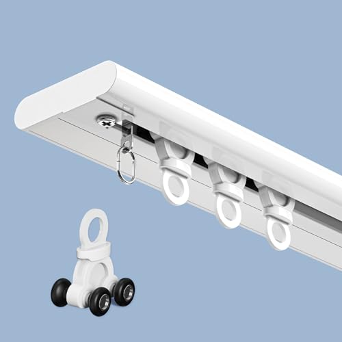 Rail de draperie haut de gamme en alliage d'aluminium - 2