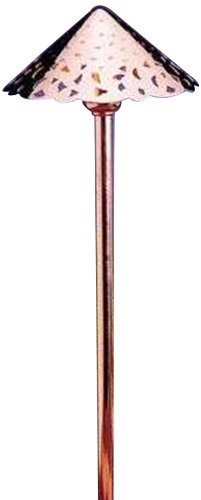 Kichler 15843CO Hammered Roof Path, Copper