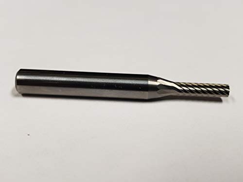 Punta de fresa carburo Single Cut 1/8" x 1/2" miniatura 4