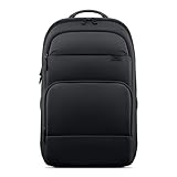 Dell Pro EcoLoop Backpack CP5626, Fits 14" to 16" Laptops, 23L, 53% Recycled Materials, Padded Compartment, Anti-Scratch Interior, Water-Resistant Zippers, Black