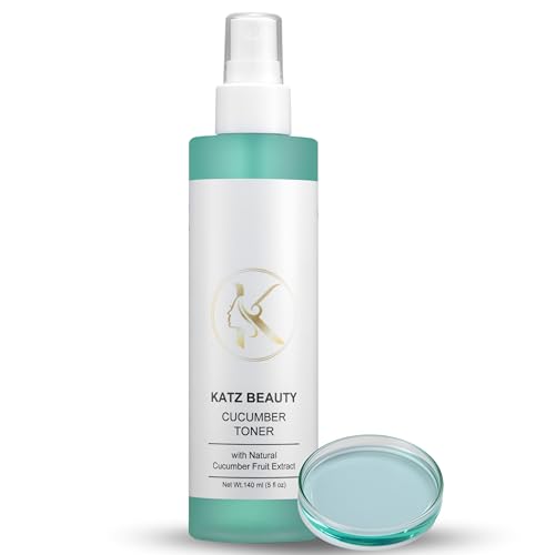 Katz Beauty Cucumber Toner with Natural Cucumber Fruit Extract, 140