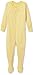 Moon and Back by Hanna Andersson Einteiliger Schlafanzug für Babys und Kleinkinder aus Bio-Baumwolle, mit Füßen, gelb, 3-6 Monate (56-67 CM)