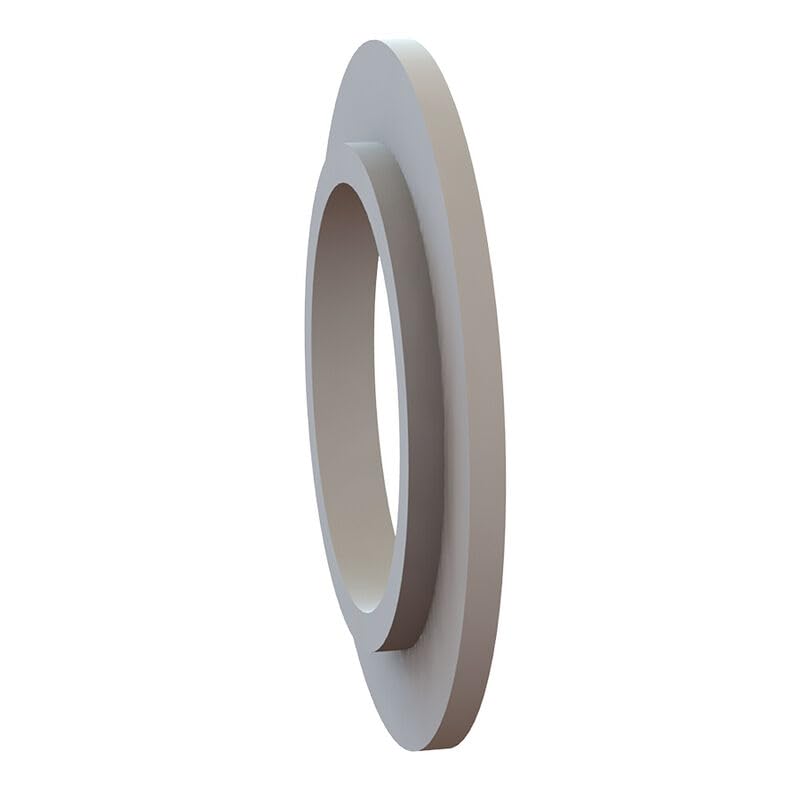 Essentra, 12SWS1217, Natural Nylon Standard Shoulder Washer - Outside Diameter 15.9 mm (0.625 in) - Base Height 0.8 mm (0.030 in) - Base Outside Diameter 11.4 mm (0.447 in) - Compatibl(1000 Item/s)