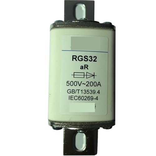 Fusible RS0 RS3 carré RGS32 en céramique pure 130A avec noyau haute conductivité