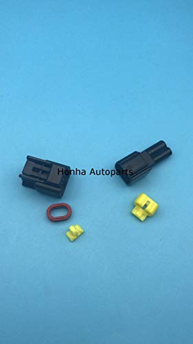 Davitu Cables, Adapters & Sockets - 2.3mm 2pin female male ignition coil plug high voltage auto wire connector FW-C-2F-B FW-C-2M-B - (Color Name: 10)