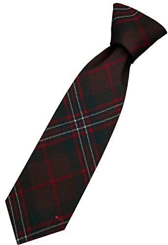 Cravate en laine homme Scott Brown anti-plis pour un nœud de costume parfait