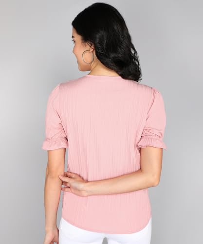 Image of Stylistico Summer Puff Half Sleeve Formal Top for Office wear Women Short Tops for Party Stylish Western Top Casual top for Womens Tops for Jeans