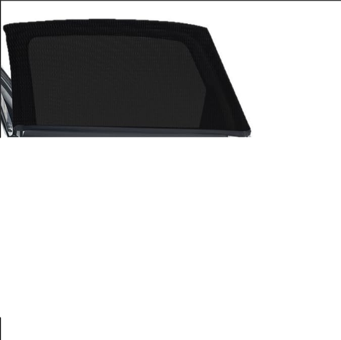 Quelcc 2 Pcs Parasol Ventanas Traseras Coche, Para Sol Coche Bebe, Tapa Sol Carro Bebe, para Niños y Mascotas, Sombrilla Universal con protección UV, Compatible con la mayoría de los vehículos
