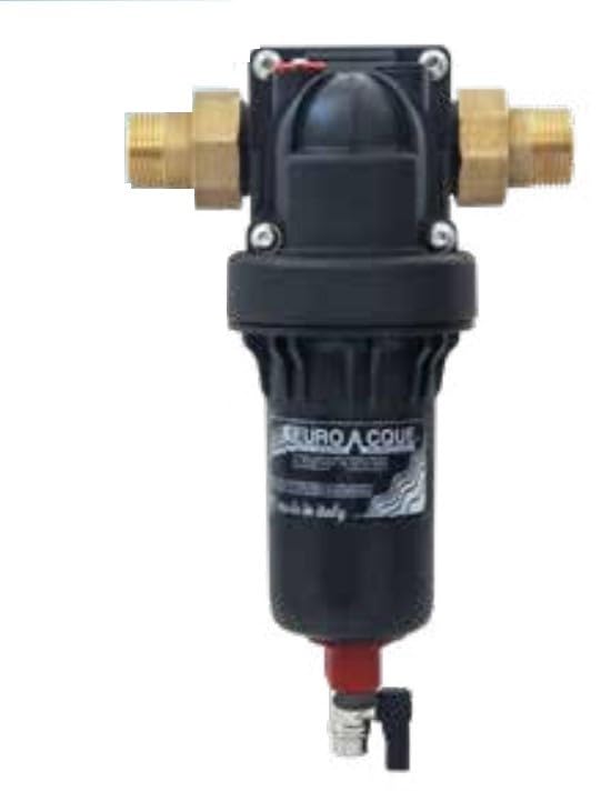 Euroacque defangatore filtro magnetico per pompe di calore e caldaie da ¾ M mod. HR