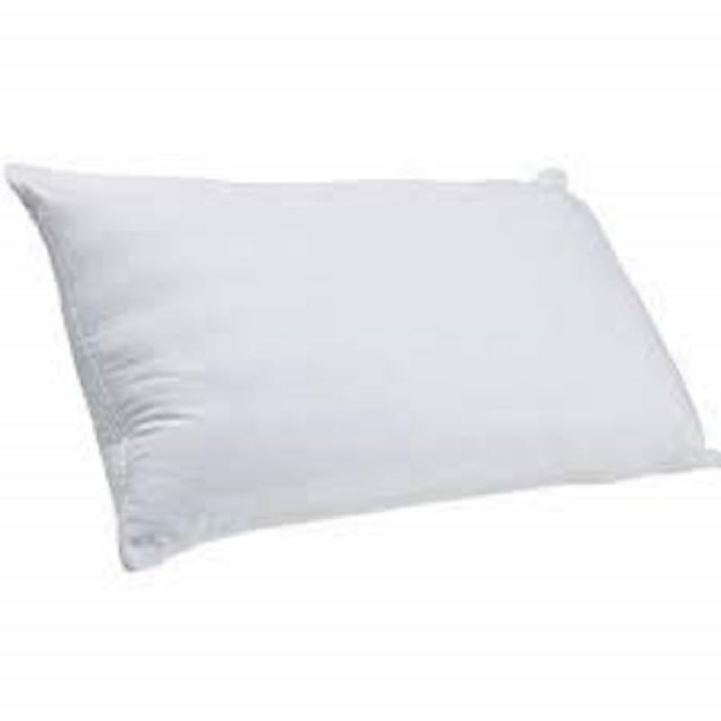 Krishna Kanhaiya Microfiber Soft White Medium Firm Pillows Set of 1 in 43 x 68 CM Inches. Pillows for Every Sleep.