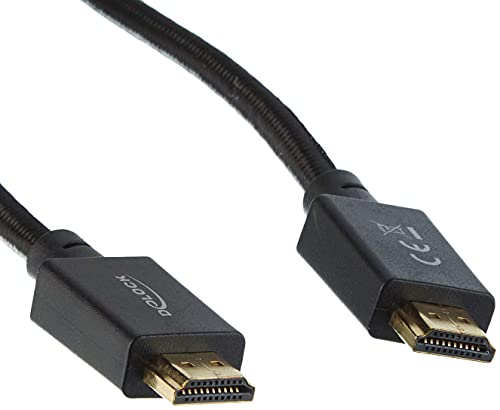 Cable HDMI 8K 60Hz Delock de alta velocidad con 48 Gbps y longitud de 2 metros
