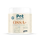 Pet Sprint Integratore Articolazioni per Cani Ossa Più – Collagene, Glucosammina, MSM, Condroitina & Acido Ialuronico – Marchio Italiano