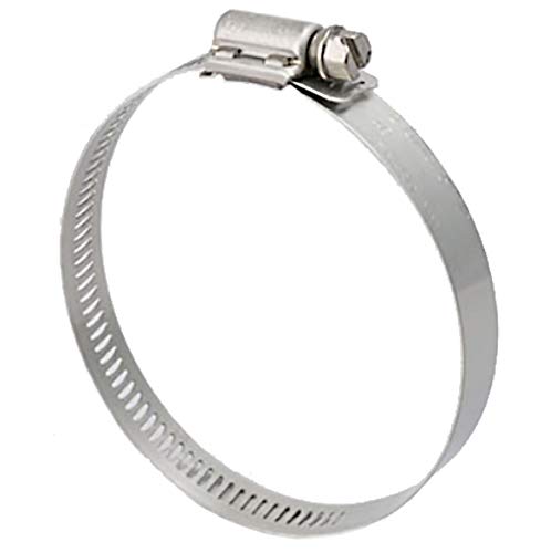 10 Pack Breeze 63048H Power Seal Marine Grade Stainless Steel Hose Clamp Effective Diameter Range: 2-9/16