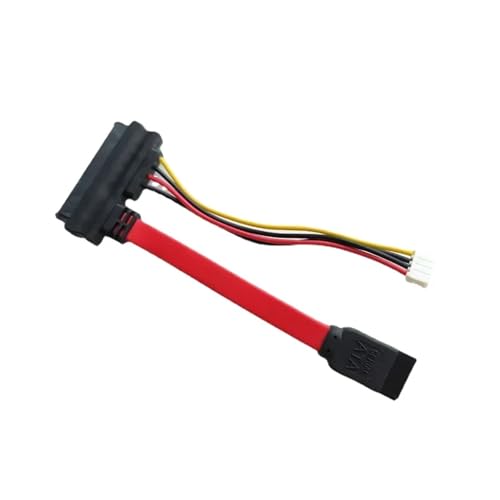 Cable de datos y energía SATA 22pin 4pin 10cm