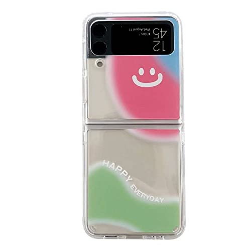 Coque Samsung Z Flip 3 5G antichoc arrière rigide transparente motif fleuri