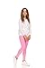 Pink Angel Big Girls Zip Up Hoodie, Kids Full Zipper Hooded Fashion Sweatshirt, Warm Basic Casual Clothing & Dance Wear, White/L 14