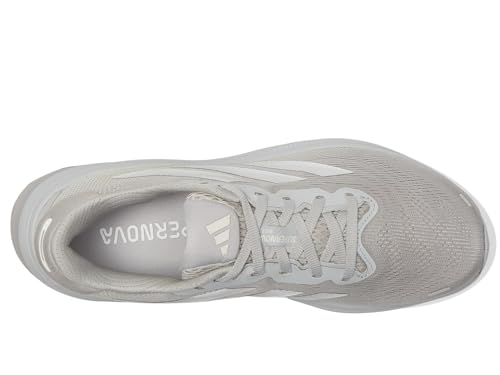 Adidas Women's Supernova Rise 2 Running Shoes Sneaker, Grey/Grey/Chalk White, 113