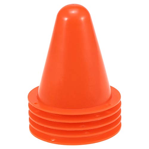 DECDEAL Pacote de 25/50 mini cones de marcador de agilidade esportiva para crianças treinamento de f