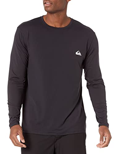 Quiksilver Men's Standard Solid Streak Long Sleeve Rashguard UPF 50 Sun Protection Surf Shirt