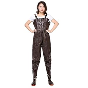 Vissen Borst steltlopers Borst steltlopers Lichtgewicht Vissen Jacht Waterdichte Boot Voet Waadvogel Cleated Ademend Bruin Jacht Bootfoot Waterdicht