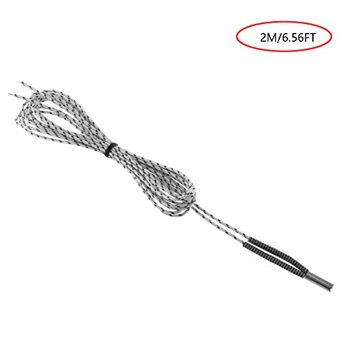 DGZZI Cartridge Heater 2m 12V 50W Upgraded Ceramic Cartridge Heater