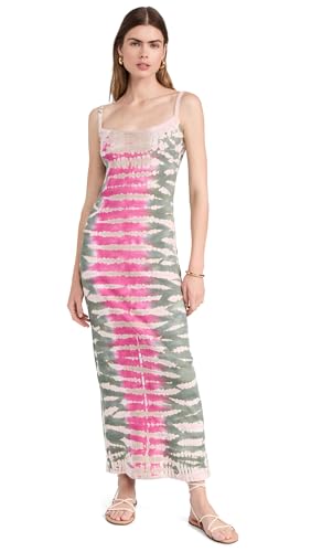 Young Fabulous & Broke Women's Tonya Maxi Dress, Pink Flash Reef Wash, XS  at Amazon Women's Clothing store