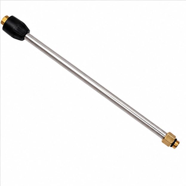Pressure Washer 5000 PSI 10 Inch (25CM) Stainless Steel Extension Rod/Wand | Heavy Duty High Pressure Washer Lance with Brass Connectors | Compatible with Aimex, Starq, Vantro & JPT (Only Rod)-picture-16