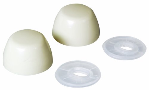 Fluidmaster Capuchons boulons toilette 7116 ivoire