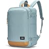Pacsafe GO Anti Theft 34L Carry-on Backpack, Fresh Mint