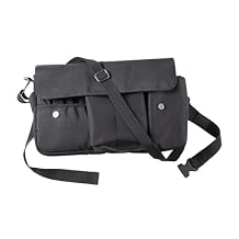 Makeup Brush Waist Bag Makeup Brush Belt Bag with Adjustable Belt,Canvas,for Fashion Stylist,Multi Pockets,Artist Makeup Bag