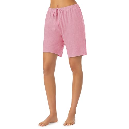 Image of Nautica Womens Sleep Bermuda Shorts - Lightweight, Breathable Pajama Bottoms - Cotton Knit Jersey Sleepwear and Loungewear