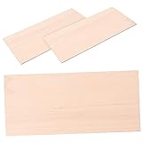 MUELODSIC 3pcs Maple Guitar Head Veneer Plates for Luthiers Sheet Replacement Electric Guitar Inlay Material