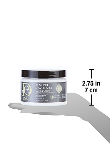 Design Essentials Natural Almond & Avocado Curling Creme, 12 Oz