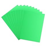 QUARKZMAN Carte Fluorescente 10 Feuilles Cartonné Néon 8