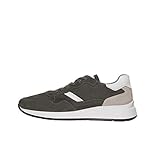 Calzata: Comoda Nero Giardini E001491U Sneakers Uomo in Pelle E Camoscio - Bosco 43 EU