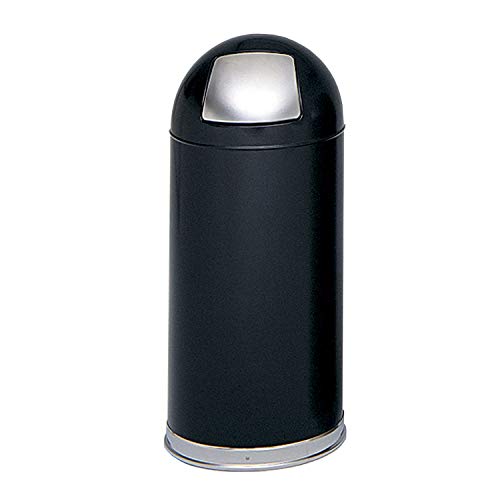 Caneca de Basura Safco 15 galones con Tapa Negra